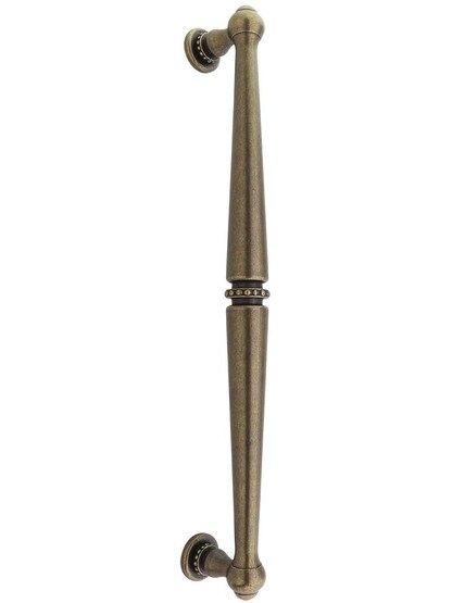 Edwardian Appliance Pull - 12 inch Center-to-Center in German Bronze.